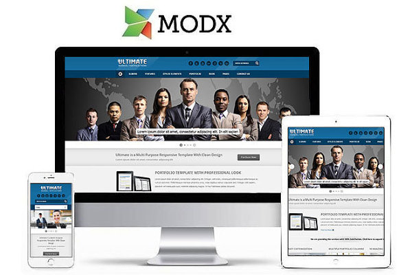 создание сайта modx